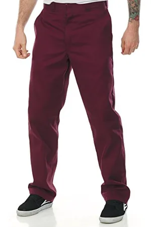 Dickies Męskie spodnie robocze 874, czerwony (Maroon Mr), 32W / 32L