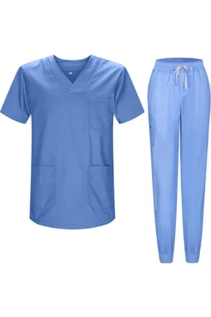 MISEMIYA Piżama Sanitarna Zestawy Uniform Sanitarnych Unisex - Mundury Medyczne 817-8316, , L