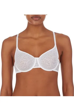 DKNY Damski nowoczesny koronkowy biustonosz bez podszewki, , 70B