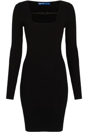 Karl Lagerfeld KARL LAGERFELD B.V KJ Lslv Logo Dress, , XL