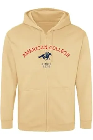 American College Bluza z kapturem sweter z nadrukiem ciepłe ubrania mieszane mężczyźni i kobiety na co dzień model ACSZW3 XL, , XL