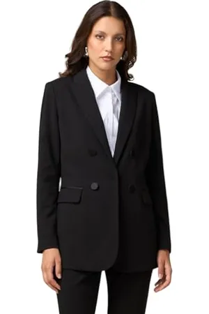 Oltre : Blazer z satynowymi detalami, kolor , Autum Winter 24, , 44