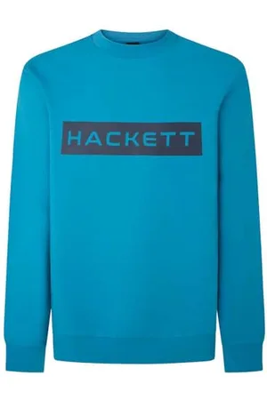 Hackett Męska bluza bluszczowa, niebieska (Hypa Blue), S, , S