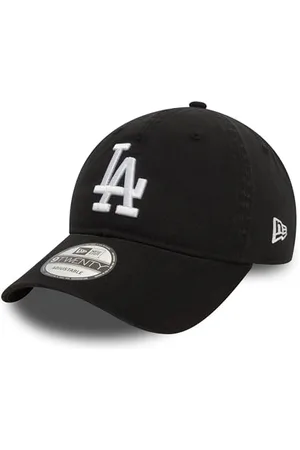 New Era Los Angeles Dodgers MLB Washed Czarny Regulowana 9Twenty Czapka - One-Size