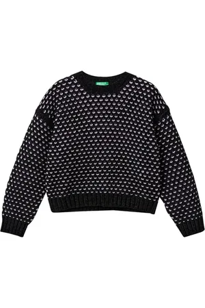Benetton Sweter dla dziewczynek i dziewcząt, , 120