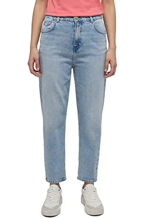 Mustang Damski styl Charlotte Tapered Jeans, średni , 27W / 32L, , 27W / 32L