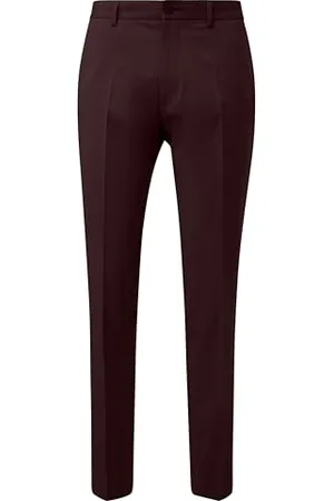 QS by s.Oliver Spodnie garniturowe, mieszanka wełny slim fit, , 46
