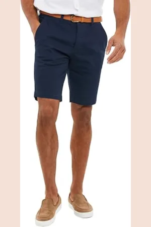 Threadbare Męskie spodnie chinosy Conta Woven Belted Casual, , 32W