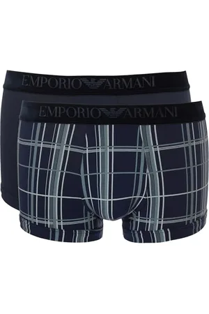 Emporio Armani Tartan Gift Box 2-Pack Trunk, , S