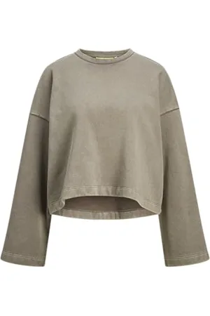 JACK & JONES Damska bluza Jxelizabeth Loose Ls Short Crew SWT, , M