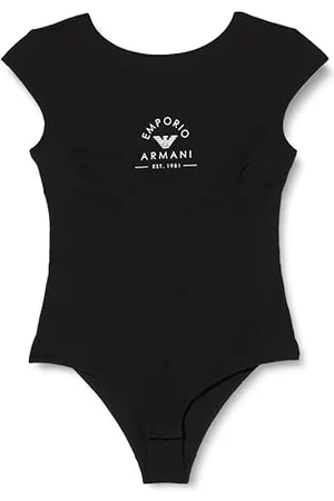 Emporio Armani Damskie majtki z logo, czarne, S, , S
