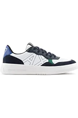Armani Exchange Męskie buty sportowe z logo Side Sewn, Low Top, , 41 EU