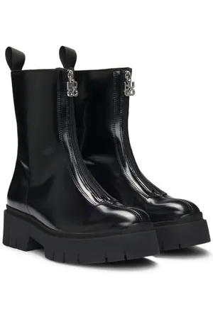 HUGO BOSS Kris_ZipBootie_BRPU Botki, , 38 EU
