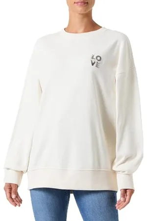 HUGO BOSS Damskie C_Eteia_Small_Logo, Open White118, L, , L