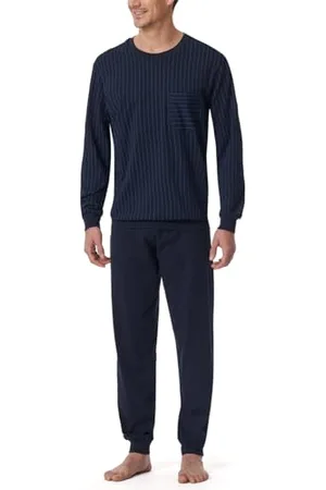 Schiesser Piżama długa ze ściągaczami - zestaw Nightwear, , 62