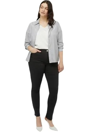 Fiorella rubino : Jeansy skinny niebieskie jesień zima 24, , 48 Duże rozmiary