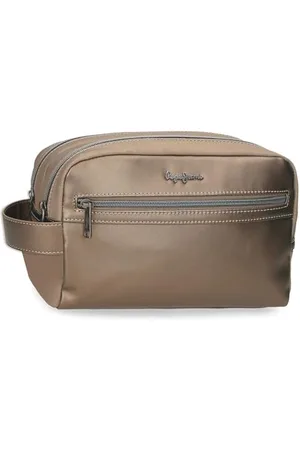 Pepe Jeans Ruby Nececer Adaptable Beżowy 26x16x12 cm Poliester i PU 4,99L by Joumma Bags, , Talla única, Adaptacyjna kosmetyczka