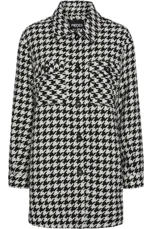 Pieces® PCRUDY AOP Shacket, , L