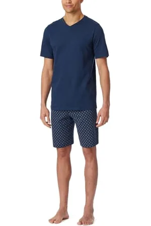 Schiesser Piżama krótka dekolt w serek - zestaw Nightwear, , 54