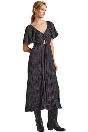 Pepe Jeans Damska sukienka Didi, szara (Infinity Grey), XS, , XS