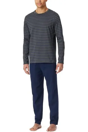 Schiesser Piżama męska długa - zestaw Nightwear, , 58
