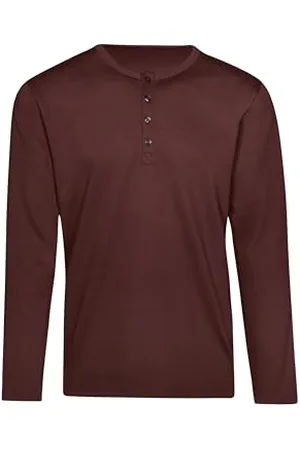 Trigema Koszulka z długim rękawem z listwą guzikową, , 3XL