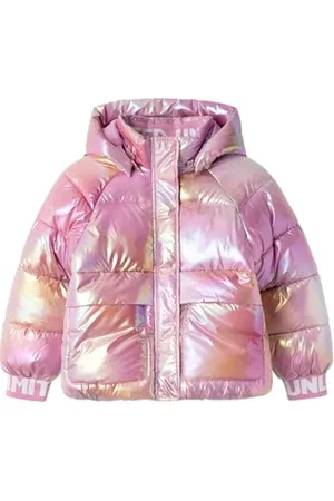 NAME IT Nkfmalan Puffer Jacket Folia pikowana kurtka dla dziewczynek, , 140