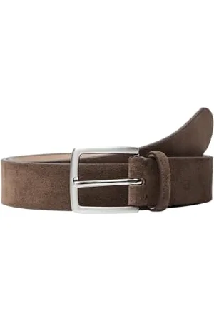 SELECTED SELETED HOMME Pasek SLHSHAWN Suede Belt, , 100, , 100