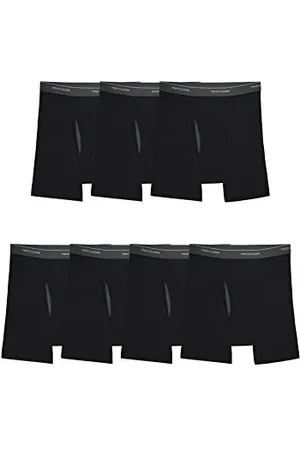 Fruit Of The Loom Bokserki męskie Coolzone (różne kolory) (7 sztuk), 7-pak - czarny, S