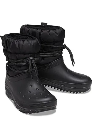 Crocs Damskie klasyczne buty Neo Puff Luxe W, Czarny, 36/37 EU
