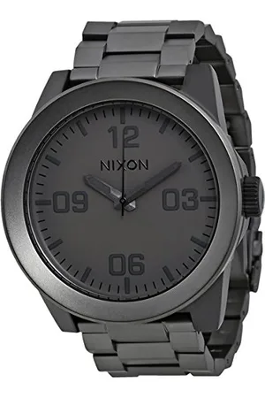 Nixon Męski analogowy zegarek kwarcowy z powłoką ze stali szlachetnej A3461062-00