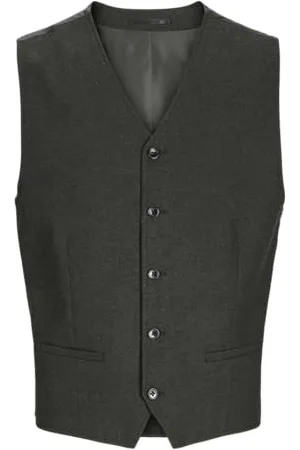 JACK & JONES Jprwinter Twill Waistcoat, , 46
