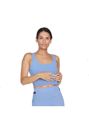 Skechers Damski biustonosz GOFLEX Joy Longline, sportowy, , L, , L