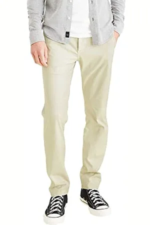 Dockers Męskie spodnie Smart Supreme Flex Alpha Skinny-Wonderknit, , 33W / 30L