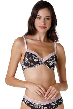 Lovable My Daily Comfort Printed Damski biustonosz z fiszbinami, , 36 / B