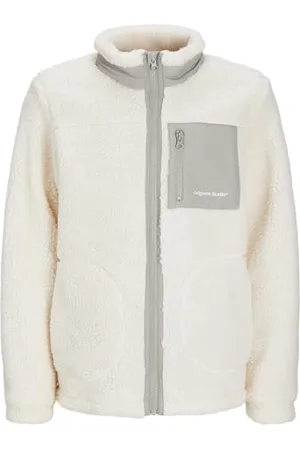 JACK&JONES JUNIOR Kurtka chłopięca JORVESTERBRO Teddy Jacket AW24 JNR krótka kurtka, , 176, , 176