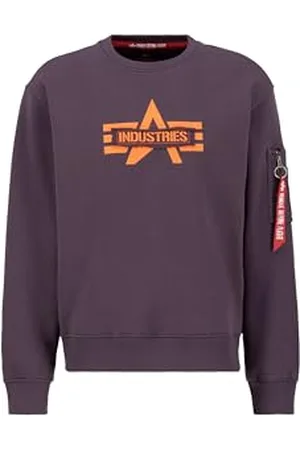Alpha Industries Logo Edge Crewneck dla mężczyzn XXL