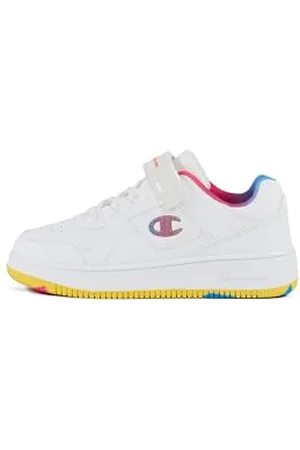 Champion Boy Girl RD18 G PS Niskie tenisówki, Bianco/Wielokolorowe (WW004), 28 EU, , 28 EU