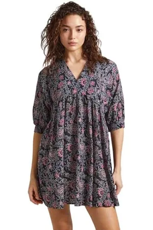 Pepe Jeans Damska sukienka Darcy, szara (Infinity Grey), M, , M