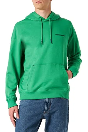 Scotch&Soda Bluza z kapturem unisex z bawełny organicznej, , XXL