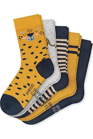 Schiesser Jungen Kinder 5 Pack Socken Kids Strümpfe - Größe 19 bis 34