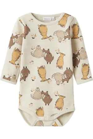 NAME IT Nbnwup Wool/Co Ls Body, , 62