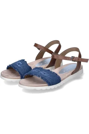 TOM TAILOR Damskie sandały 5390490019, niebo, rozmiar 38, , 38 EU