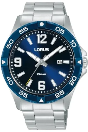 Lorus Męski analogowy zegarek kwarcowy z bransoletką ze stali nierdzewnej RH989QX9