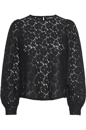 Pieces® Pcnanessa Ls Top, , M