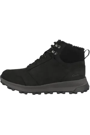 Clarks Premium Męskie buty ATL Trek Up WP, modne, czarne, z podszewką Lea, 44, , 43.5 EU