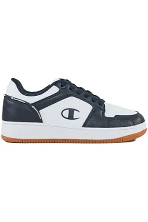 Champion RD18 2.0 B GS Low Sneakers, Bianco/Blu Marino/Marrone Chiaro (WW010), 35 EU, , 34 EU