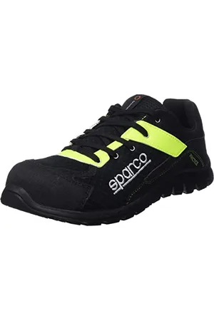 Sparco S0751743NRGF Practice buty ochronne, czarne/żółte, rozmiar 43, , 43 EU