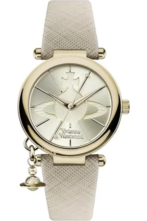 Vivienne Westwood Damski zegarek kwarcowy Orb Pop Display VV006GDCM, , taśma