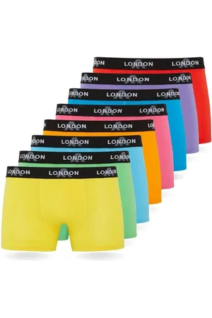 FM London Fitted Boxer Hipsterzy Mężczyźni, ,L